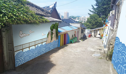 벽화골목