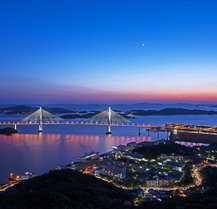 목포대교 일몰